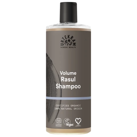 Urtekram volumennövelő bio rasul iszapos SLS-mentes sampon - 500 ml