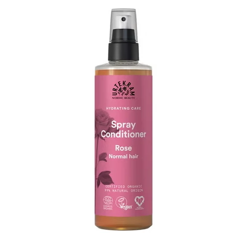 Urtekram bio rózsás hajkondícionáló spray száraz hajra hialuronsavval