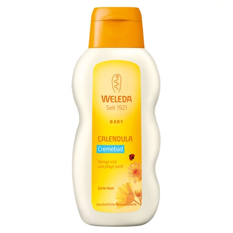 Weleda calendula nyugtató körömvirág natúr baba fürdető - 200 ml