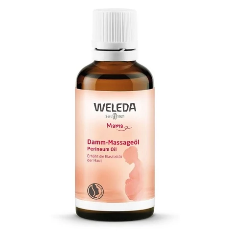 Weleda természetes gátmasszázs olaj mandula olajjal - szülés előtt