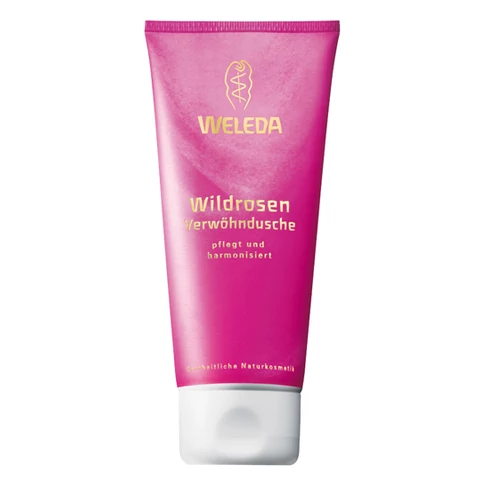 Weleda bio vadrózsa kényeztető natúr tusfürdő - Parabén és SLS mentes tusfürdő