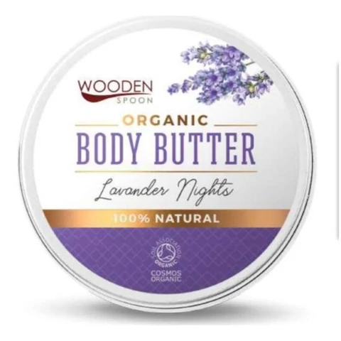 Wooden Spoon levendula bio testvaj shea vajjal és jojobaolajjal