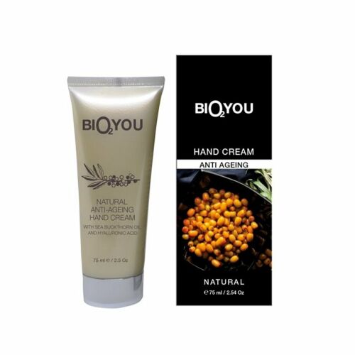 Bio2You anti-ageing natúr kézkrém hialuronsavval és homoktövissel